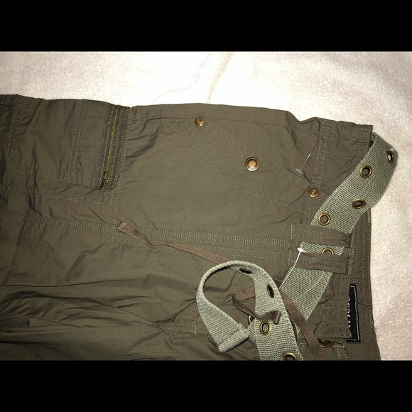 Gasoline Sz 12 New Capris. Khaki - Picture 2 of 6